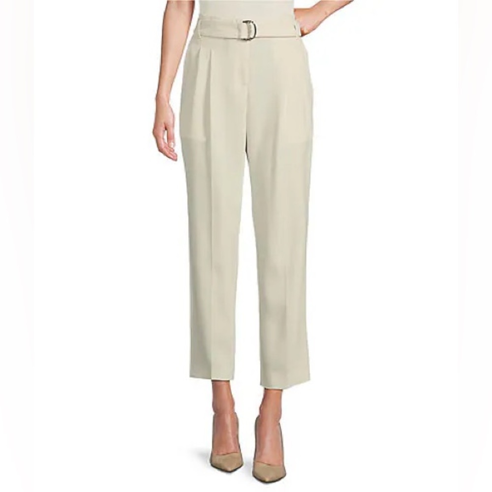 Hugo Boss Elegant Cream Dress Pants